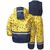 Костюм детский Didriksons BOARDMAN KIDS PR SET, камешки на желтом, 503018, Вариант УТ-00176082: Рост: 100, изображение 3 - НаВелосипеде.рф