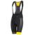 Велотрусы c лямками Biemme Pro Evo, AB92 черный/желтый fluo, 2020, A21L205M, Вариант УТ-00212906: Размер: L, изображение  - НаВелосипеде.рф