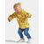 Куртка детская Didriksons DROPPEN PR KIDS JACKET, камешки на желтом, 503088, Вариант УТ-00210778: Размер: 100 , изображение 8 - НаВелосипеде.рф
