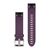 Ремешок сменный для спортивных часов Garmin QuickFit, 20mm, силикон, Amethyst Purple (Фиолетовый), 010-12491-15, изображение 2 - НаВелосипеде.рф