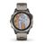Смарт-часы Garmin Quatix 6, titanium band, silicone ban, cirrus blue, 010-02158-95, изображение 4 - НаВелосипеде.рф