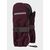 Рукавицы Didriksons BIGGLES KIDS ZIP MITTENS, детские, сливовый, 503420, Вариант УТ-00228137: Размер: 0/2, изображение  - НаВелосипеде.рф