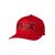 Бейсболка велосипедная FOX Ellipsoid Flexfit Hat, Chili, 24421-555-L/XL, Вариант УТ-00229534: Размер: L/XL, изображение  - НаВелосипеде.рф