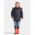 Куртка детская Didriksons KURE KID'S DENIM PARKA, 393 тёмно-синий деним, 503526, Вариант УТ-00228513: Размер: 100 , изображение 4 - НаВелосипеде.рф