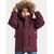 Куртка детская Didriksons KURE KIDS PARKA, 421 сливовый, 503380, Вариант УТ-00228538: Размер: 120, изображение 4 - НаВелосипеде.рф