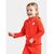 Куртка детская Didriksons MONTE KID'S FLEECE JKT, 424 маково-оранжевый, 503412, Вариант УТ-00228610: Размер: 100 , изображение 2 - НаВелосипеде.рф