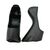 Кожухи ручек SHIMANO, для  Shimano ST-RS685, пара, резиновые, черный, Y07X98080, изображение 8 - НаВелосипеде.рф