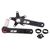 Шатуны Rotor 3D+ Crankset RD BCD110X5 Black/Red 170mm, C02-057-19010-001, изображение 3 - НаВелосипеде.рф