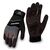 Перчатки велосипедные Pyramex, черный с серыми вставками, GL102, Вариант УТ-00232663: Размер: L                                         , изображение  - НаВелосипеде.рф