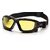 Очки велосипедные PYRAMEX I-FORCE Slim с желтыми двойными ударопрочными поликарбонатными линзами, RVGSB7030SDNT, изображение  - НаВелосипеде.рф