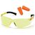 Очки велосипедные PYRAMEX Mini Ztek + беруши, детские, с желтыми линзами, PYS2530SNDP , изображение  - НаВелосипеде.рф