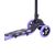 Самокат RIDEX 3D Robin, детский, складной, трехколесный, 120/90 мм, фиолетовый, изображение 7 - НаВелосипеде.рф