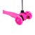 Самокат RIDEX 3D Zippy 2.0, детский, трехколесный, 120/80 мм, розовый, изображение 2 - НаВелосипеде.рф