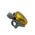Звонок велосипедный Vinca Sport, d52мм, желтый металлик, YL 02 yellow, изображение 3 - НаВелосипеде.рф