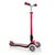 Самокат Globber ELITE PRIME, детский, трехколесный, складной, светящиеся колеса, краcный, 444-802, изображение  - НаВелосипеде.рф