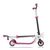 Самокат Globber FOLDABLE FLOW 125, складной, двухколесный, нагрузка до 100 кг, бело-розовый, 473-162, изображение 6 - НаВелосипеде.рф