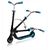 Самокат Globber FOLDABLE FLOW 125, складной, двухколесный, нагрузка до 100 кг, голубой, 473-101, изображение 7 - НаВелосипеде.рф