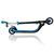 Самокат Globber FOLDABLE FLOW 125, складной, двухколесный, нагрузка до 100 кг, голубой, 473-101, изображение 5 - НаВелосипеде.рф
