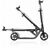 Самокат Globber ONE NL 205 DELUXE, складной, ручной тормоз, двухколесный, до 100 кг, черно-серый, 478-100, изображение 3 - НаВелосипеде.рф
