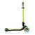 Самокат Globber ELITE DELUXE LIGHTS, детский, трехколесный, складной, зеленый, 444-406, изображение 9 - НаВелосипеде.рф