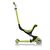 Самокат Globber GO UP DELUXE PLAY LIGHT, детский, трансформер, трехколесный, складной, зеленый, 648-106, изображение 6 - НаВелосипеде.рф