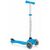 Самокат Globber PRIMO STARLIGHT, детский, трехколесный, светящаяся платформа, голубой, 425-101-2, изображение  - НаВелосипеде.рф