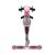 Самокат Globber GO UP DELUXE PLAY LIGHT, детский, трансформер, трехколесный, складной, пастельно-розовый, 648-210, изображение 11 - НаВелосипеде.рф