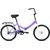 Городской велосипед ALTAIR CITY, 20", 2020 , RBKT1YF01004, Вариант УТ-00235227: Рама: 14" (Рост: 135-155 см.), Цвет: фиолетовый/серый, RBKT0YN01007, изображение 2 - НаВелосипеде.рф