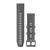 Ремешок сменный Garmin, для Fenix Plus, 22mm, QuickFit, Silicone, Black, 010-12740-00, изображение  - НаВелосипеде.рф