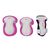 Комплект защиты Globber PROTECTIVE JUNIOR SET, детский, розовый, Вариант УТ-00238836: Размер: XS (25-50KG) , изображение 2 - НаВелосипеде.рф