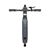 Самокат Globber ONE K 165 BR, складной, двухколесный, нагрузка до 100 кг, серо-синий, изображение 3 - НаВелосипеде.рф