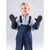 Рукавицы детские Didriksons BIGGLES KIDS GALON MITTENS, 039 морской бриз, 2018, 501999, Вариант УТ-00181269: Размер: 4/6, изображение 2 - НаВелосипеде.рф