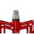 Педали WELLGO BMX/Downhill B164 широк. ось Cr-Mo, алюминий, 372 г красные, 6-150164, изображение 4 - НаВелосипеде.рф