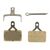 Тормозные колодки SHIMANO для дискового тормоза E01S к BR-M575, пара, металлические Y8FL98010, изображение  - НаВелосипеде.рф