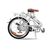 Складной велосипед SHULZ Goa V-brake 20" 2016, 16GV, Вариант УТ-00023201: Рама: OS (Рост: 150-200сам), Цвет: brushed/серебристый, изображение 5от магазина НаВелосипеде.рф Складной велосипед SHULZ Goa V-brake 20" 2016, 16GV, Вариант УТ-00023201: Рама: OS (Рост: 150-200сам), Цвет: brushed/серебристый, изображение 5 - НаВелосипеде.рф