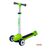 Самокат RIDEX Motley, 3-х колесный, 120/90 мм, белый/зеленый, изображение  - НаВелосипеде.рф
