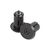 Заглушки руля Colt bolt-in black, черный, plastic bar end with bolt, изображение 2 - НаВелосипеде.рф