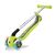 Самокат Globber PRIMO FOLDABLE LIGHTS, трехколесный, складной, светящиеся колеса, зеленый, 432-106, изображение 4 - НаВелосипеде.рф