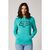 Толстовка велосипедная Fox Boundary Po Fleece, женская, Teal, 2021, Вариант УТ-00252605: Размер: L, изображение  - НаВелосипеде.рф