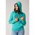Толстовка велосипедная Fox Boundary Po Fleece, женская, Teal, 2021, Вариант УТ-00252605: Размер: L, изображение 3 - НаВелосипеде.рф