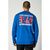 Толстовка велосипедная Fox Yoshimura Crew Fleece, Royal Blue, 2021, Вариант УТ-00253067: Размер: L, изображение 2 - НаВелосипеде.рф