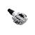 Педали велосипедные Shimano,  MTB, серебристый, PD-M520, изображение  - НаВелосипеде.рф