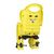 Детское велокресло Bellelli MR FOX EASY DREAM, заднее, крепление на багажник, YELLOW LUX, 01FXE00027LX, изображение 2 - НаВелосипеде.рф