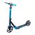 Самокат RIDEX Sigma, двухколесный, складной, 200 мм, ручной тормоз, черный/голубой, SX18395, изображение  - НаВелосипеде.рф