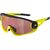 Очки велосипедные Alpina 5W1NG Q+CM, солнцезащитные, Black Matt/Neon Yellow/Yellow Mirror, 2021, A8654532, изображение  - НаВелосипеде.рф