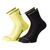 Носки велосипедные ASSOS milleSock_evo7 - 2 pairs, унисекс, volt Yellow / blackSeries, 13.60.649.33.0, Вариант УТ-00272808: Размер: 0, изображение  - НаВелосипеде.рф