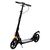 Самокат Farfello MHK-003, двухколёсный, нагрузка до 100 кг, городской, колёса 200 мм, черный, 2021, изображение  - НаВелосипеде.рф