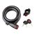 Замок велосипедный SCHWINN Key Cable Lock, тросовый, 1800 мм, на ключ, чёрный, SW78927-3, изображение 6 - НаВелосипеде.рф