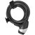 Замок велосипедный OXFORD Key Coil 12, тросовый, на ключ, 1200 мм, чёрный, LK201, изображение  - НаВелосипеде.рф