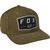 Бейсболка велосипедная Fox Badge Flexfit Hat, fatigue green, 28505-111-S/M, Вариант УТ-00283853: Размер: S/M, изображение  - НаВелосипеде.рф